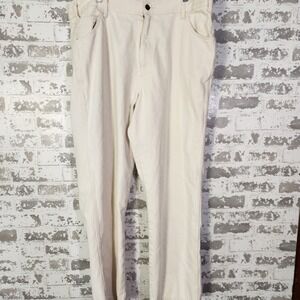Dickies Jake Hayes Pants Men's 40x32 Off White Denim Skateboarding Straight Leg